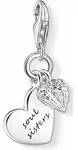 Charm-Einh&auml;nger THOMAS SABO "Charm-Anh&auml;nger SOUL SISTERS", silber...