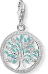 Charm-Einh&auml;nger THOMAS SABO "Tree of Love", bunt (silberfarben, wei&szlig;, blau, wei&szlig;),