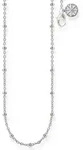 Silberkette THOMAS SABO "f&uuml;r Beads, KK0003-001-21-L45V" Gr. 45, silber