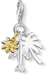 Charm-Einh&auml;nger THOMAS SABO "Palme", gold (silberfarben, gelbgoldfarben), Charms,