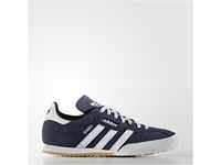 Sneaker ADIDAS ORIGINALS "SAMBA SUPER SUEDE" Gr. 39, blau (navy, ftwwht, navy) Schuhe