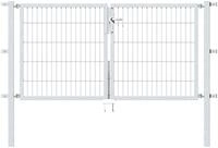 Alberts Zaundoppelt&uuml;r "Flexo" 200 cm Breite, in versch. H&ouml;hen