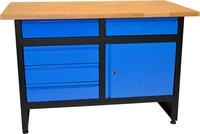 G&uuml;de Werkbank "GW 5/1" H&ouml;he/L&auml;nge: 84x120 cm