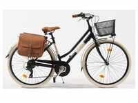 Cityrad VENICE - I LOVE ITALY "Citybike 605 Alu Lady" Fahrräder Gr. 46 cm, 28 Zoll