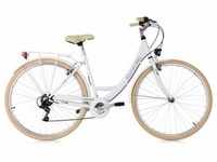 Cityrad KS CYCLING "Toscana" Fahrräder Gr. 48 cm, 28 Zoll (71,12 cm), weiß...