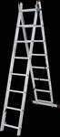 KRAUSE Doppelleiter "Corda" 2x8 Sprossen