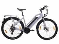 E-Bike LLOBE "Voga Bianco" E-Bikes Gr. 48 cm, 27,5 + Zoll (69,85 cm), weiß