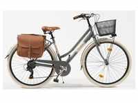 Cityrad VENICE - I LOVE ITALY "Citybike 605 Alu Lady" Fahrräder Gr. 46 cm, 28...
