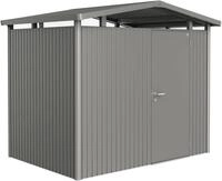 Biohort Ger&auml;tehaus "PANORAMA Gr. P2 quarzgrau-metallic mit Standardt&uuml;r" aus Metall