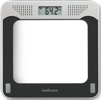 Medisana Personenwaage "PS 425" Leicht lesbares LCD-Display mit Sprachausgabe in 4