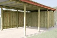 weka Carport-Ger&auml;teraum f&uuml;r Carport "Gr. 2" und "Gr. 3"