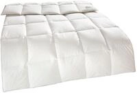 RIBECO Daunenbettdecke "Eve Bettdecke in 135x200 und 155x220cm und weiteren Gr&ouml;&szlig;en"