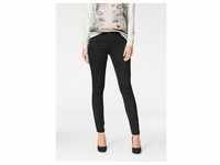 Skinny-fit-Jeans MAC "Dream Skinny" Gr. 32, Länge 32, schwarz (black, black) Damen