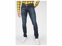 Slim-fit-Jeans LEE "LUKE" Gr. 32, Länge 30, blau (true authentic) Herren Jeans Slim