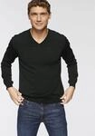 OLYMP V-Ausschnitt-Pullover "OLYMP Strick Casual" klassischer Strickpullover
