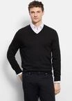 Strickpullover OLYMP "OLYMP Casual Strick", Herren, Gr. S, graphit, 100% Schurwolle,