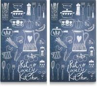 Zeller Present Schneide- und Abdeckplatte "Lovely Kitchen" 6 rutschfesten