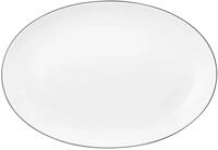 Seltmann Weiden Servierplatte "Lido Black Line" Platte oval