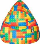 Sitting Point Sitzsack "Bricks Cat XL" Digitaldruck