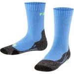 Wandersocken FALKE "TK2", Jungen, Gr. 27-30, blau (6545, blau note), Obermaterial: