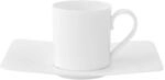 Villeroy & Boch Tasse "Espressotasse mit Untertasse Modern Grace 60 ml wei&szlig;"