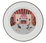Villeroy & Boch Speiseteller "Speiseteller Kamin Design Naif &oslash; 27 cm bunt"