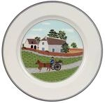 Villeroy & Boch Fr&uuml;hst&uuml;cksteller "Fr&uuml;hst&uuml;cksteller Bauer Design Naif &oslash; 21 cm