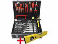 FAMEX Werkzeugset "759-63", 125-tlg., Werkzeugkoffer mit Werkzeug