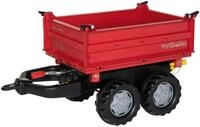 Kinderfahrzeug-Anh&auml;nger ROLLY TOYS "Mega Trailer", rot, Spielfahrzeug-Anh&auml;nger,