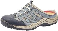 Rieker Clog, Keilabsatz, Sommerschuh, Schlappen zum Schlupfen