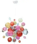 N&Auml;VE Pendelleuchte "Explosion", bunt (chromfarben, bunt), 10, Leuchten,