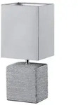 REALITY LEUCHTEN Tischleuchte "PING", grau (hellgrau, grau), 1, H: 29cm, 1 Stk.,