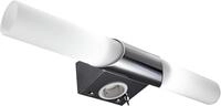 B.K.LICHT Spiegelleuchte "Mithra", wei&szlig;, 2, H: 6cm, Leuchten, LED, Wandlampe,
