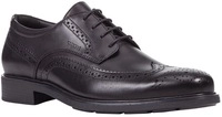 Geox Schn&uuml;rschuh "U DUBLIN B" Business Schuh, Anzugschuh mit Blockabsatz