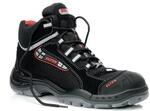 Sicherheitsschuh ELTEN "SANDER Pro" Gr. 46, schwarz (schwarz, rot), 46, Obermaterial: