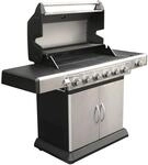 El Fuego Gasgrill "Deluxe" BxTxH: 148x56x112 cm