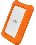 LACIE externe HDD-Festplatte "Rugged USB-C", orange, 4 TB, Festplatten