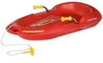 Schlitten ROLLY TOYS "rollySnow Max, rot", rot, Schlitten, KinderB:49cm H:19cm,