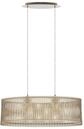 EGLO H&auml;ngeleuchte "SENDERO Pendellampe, Stahl und Holz, E27, IP20, Wohnzimmerlampe,