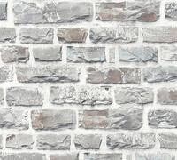 living walls Vliestapete "Neue Bude 2.0" Motiv Steinoptik gemustert leicht