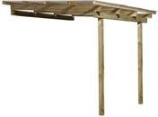 weka Terrassendach "671, verschiedene Gr&ouml;&szlig;en" Pfostenst&auml;rke 90 mm
