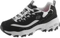 Sneaker SKECHERS "DLites - Biggest Fan", Damen, Gr. 35, schwarz-wei&szlig; (schwarz,