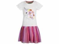Minikleid HAPPY GIRLS "dress" Gr. 128, N-Gr, bunt (multicolour) Mädchen Kleider
