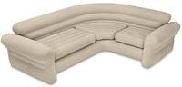 Luftsessel INTEX "Corner Sofa", beige, Luftbetten, B/H/L: 203cm x 76cm x 257cm,