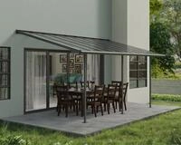 Palram - Canopia Terrassendach "Sierra Alu Terrassen&uuml;berdachung" einfache DIY