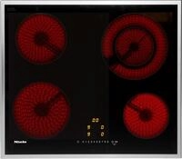 Miele Elektro-Kochfeld "KM 6520 FR" Sicher &ndash; dreistufige Restw&auml;rmeanzeige...