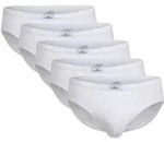 Slip G&Ouml;TZBURG "Slip 5er Pack", Herren, Gr. M, wei&szlig;, Obermaterial: 100% Baumwolle