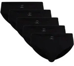 Slip G&Ouml;TZBURG "Slip 5er Pack", Herren, Gr. M, schwarz, Obermaterial: 100% Baumwolle