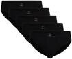 Slip G&Ouml;TZBURG "Slip 5er Pack", Herren, Gr. M, schwarz, Obermaterial: 100% Baumwolle