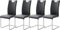 MCA furniture Freischwinger "Paulo" (Set) 4 Stk.Stuhl belastbar bis 120 kg
